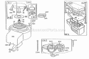 Blower Hsg Rewind AC Diagram and Parts List for  Briggs and Stratton Engine